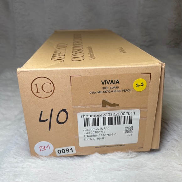 VIVAIA Square-Toe Chunky Heels (Melody) EU 40 / US 9 - Picture 9 of 10